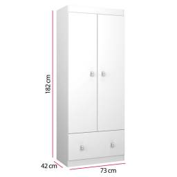 ROPERO SATRIANI BLANCO 2 PTAS 10241795