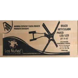 SOPORTE PARA TV LOS NUEZ BRAZO ARTICULADO 22 a 43 - 4038