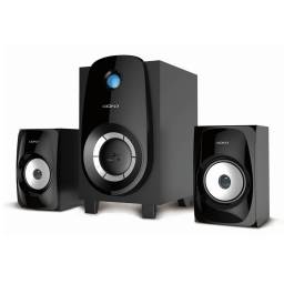 HOME THEATER XION 2.1 USB XI-HT325 BT PLATA  NEGRO