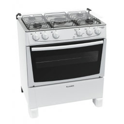 COCINA JAMES C 150B 5 HORNALLAS BLANCA