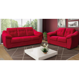 SILLON FIRENZE 3 CUERPOS ROJO RUSTICO ALPHA 11 - 780425