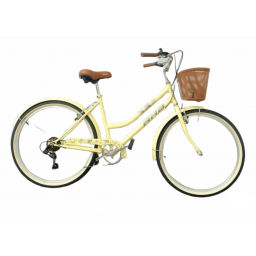 BICICLETA DE PASEO RHB COPACABANA 2021 26  BEIGE (AMARILLO)