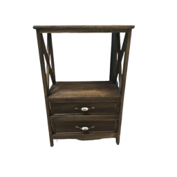 PETIT MUEBLE VICTORY EBANO 2 CAJ 2 ESTANTES G 979