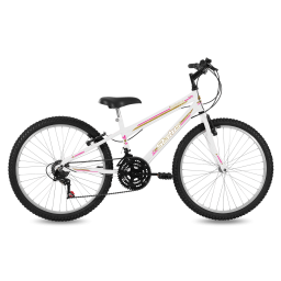 BICICLETA MTB STATUS ROD.24 DE DAMA BELISSIMA BLANCA