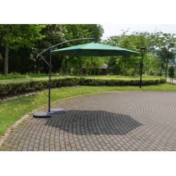 SOMBRILLA LATERAL DE JARDIN VERDE 3.00 MTRS 100205