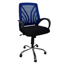 SILLA DE OFICINA MESH SNAKE SK985 NEGROROJO