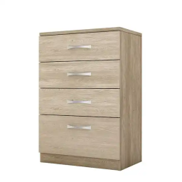 COMODA 4 CAJONES ASTRAL NOGAL/VAINILLA TOUCH 4460/108 - 134