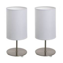 LAMPARA MESA TUBO  X2 NIZA E 27 2063700