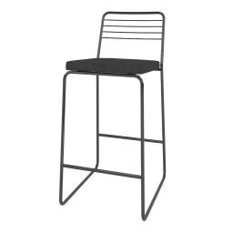 BANQUETA ALTA POZZA PB 31-212 NEGRO/PU