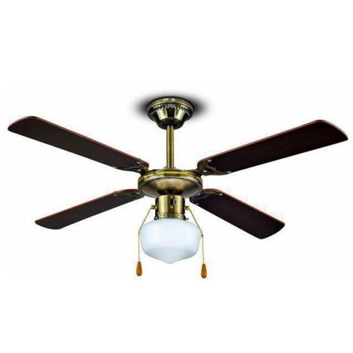 VENTILADOR DE TECHO KASSEL 42" KS-VT421L CON LUZ 76955
