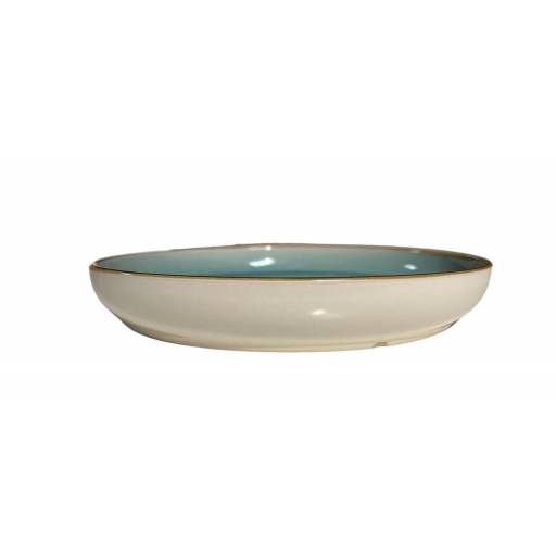 PLATO DE CERAMICA VERDE LISO CHICO  BA-35-2