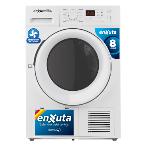 SECARROPAS BOMBA DE CALOR ENXUTA 8KG SENX980BC