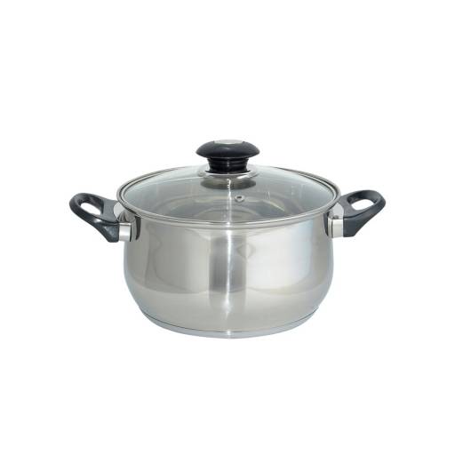 CACEROLA 16CM x 10CM ALTO GIULIA CUORI ACERO - 2 L / 2 ASAS