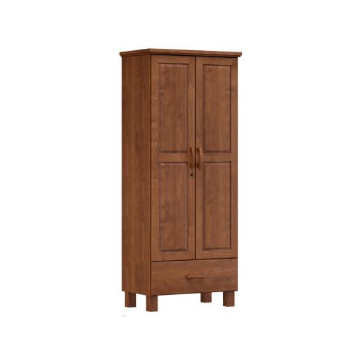 ROPERO BRONZE 2 PUERTAS 1 CAJON IMBUIA - 1140 TN (NUEVO)