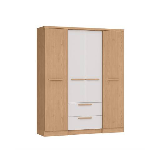ROPERO ASPEN 4 PTAS BLANCO AVELLANA 3262  AB
