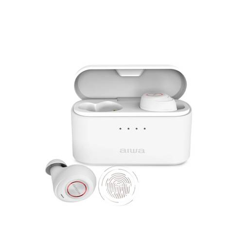 AURICULARES BT AIWA TWS CONTROL TACTIL AW-6PRO BLANCO/NEGRO