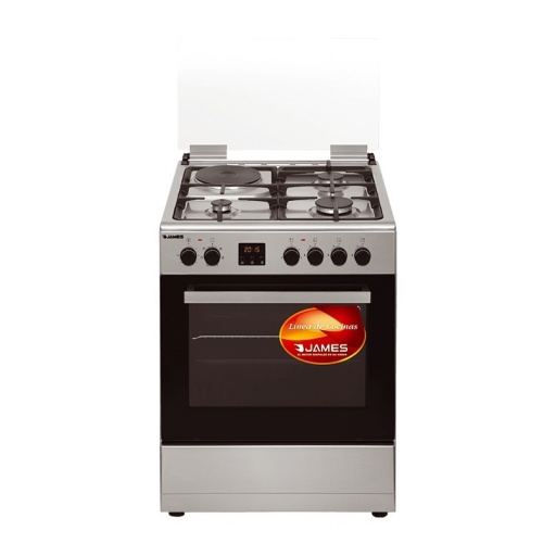 COCINA COMBINADA JAMES 25 A TKS INOX 3+1 HE