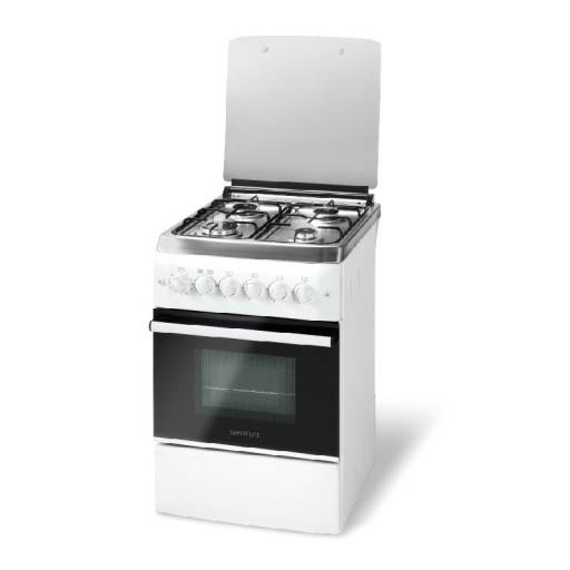 COCINA A GAS SMARTLIFE 50X55 BLANCA - SL-KW5055G