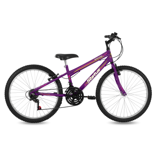 BICICLETA MTB STATUS ROD.24 DE DAMA BELISSIMA VIOLETA