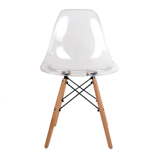 SILLA EAMES DE PC DSW- TRANSPARENTE 5853