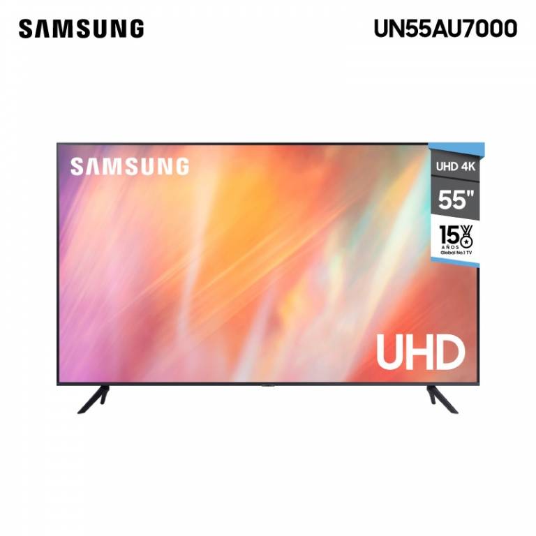 LED TV SMART SAMSUNG 55 UHD 4K UN 55 TU/AU7000