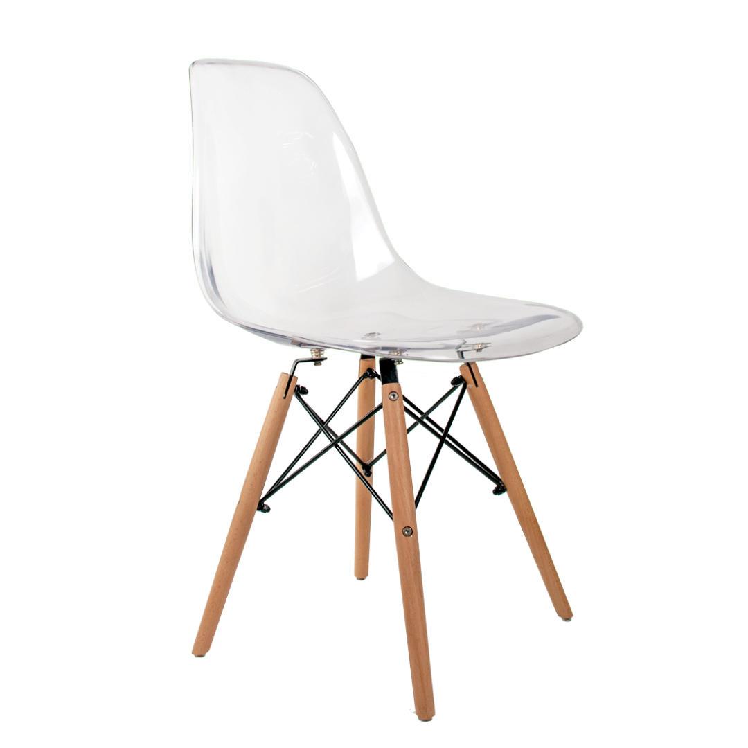 MESA 70X70 + 3 SILLAS EAMES – SICILIANS DESIGN