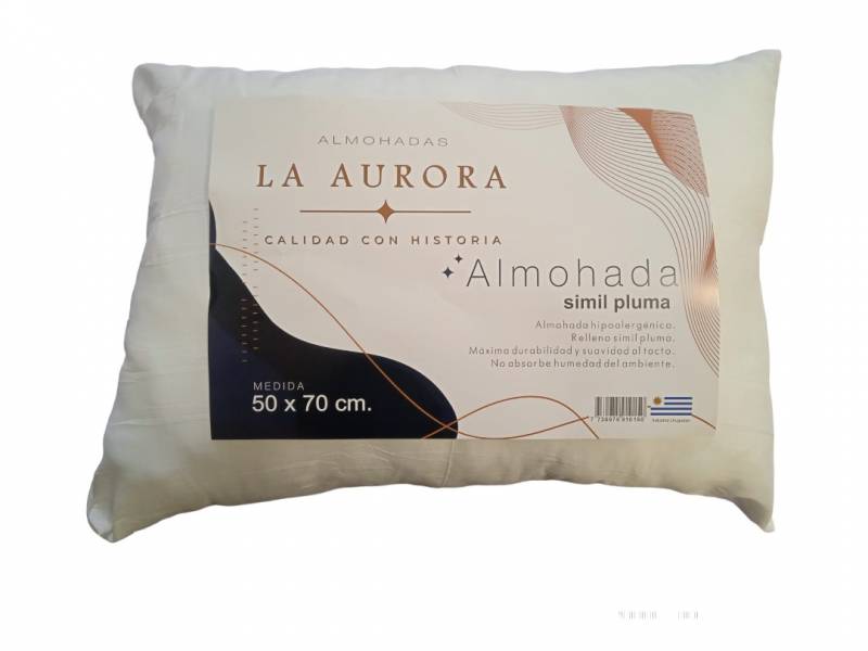 ALMOHADA LA AURORA SIMIL PLUMA