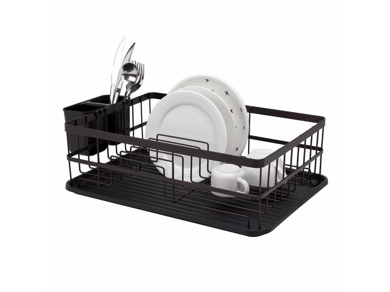 ESCURRIDOR AC BANDEJA CUBIERTERA NEGRO