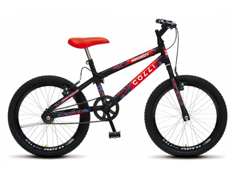 BICICLETA COLLI MAX BOY R. 20 - NEGRO MATE