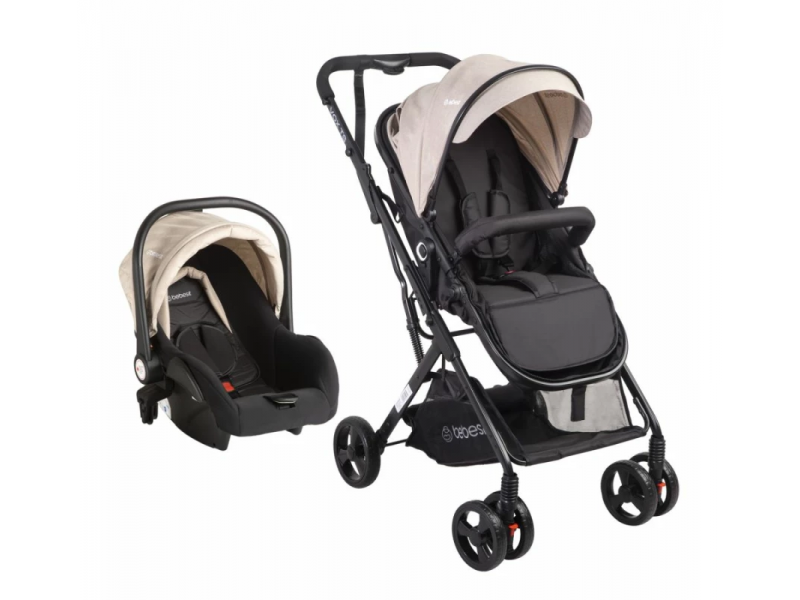 COCHE TRAVEL SYSTEM VOX BEBESIT BEIGE 5062BE