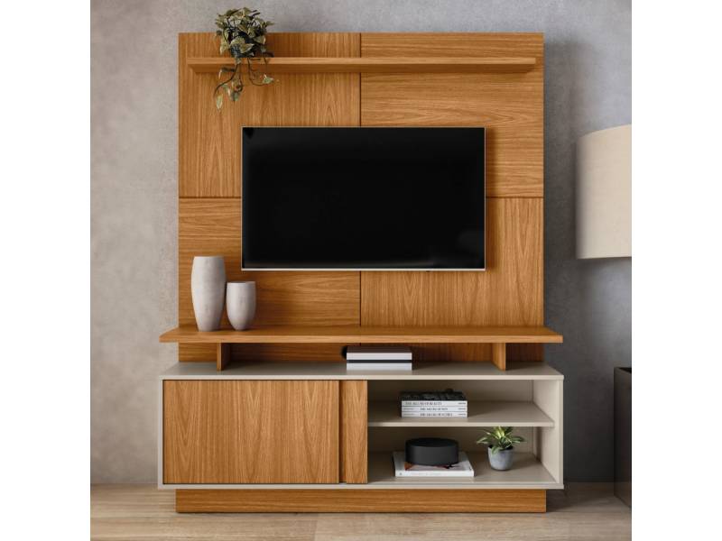 MODULAR PARA TV VIENA NATURAL/OFF WHITE 207039