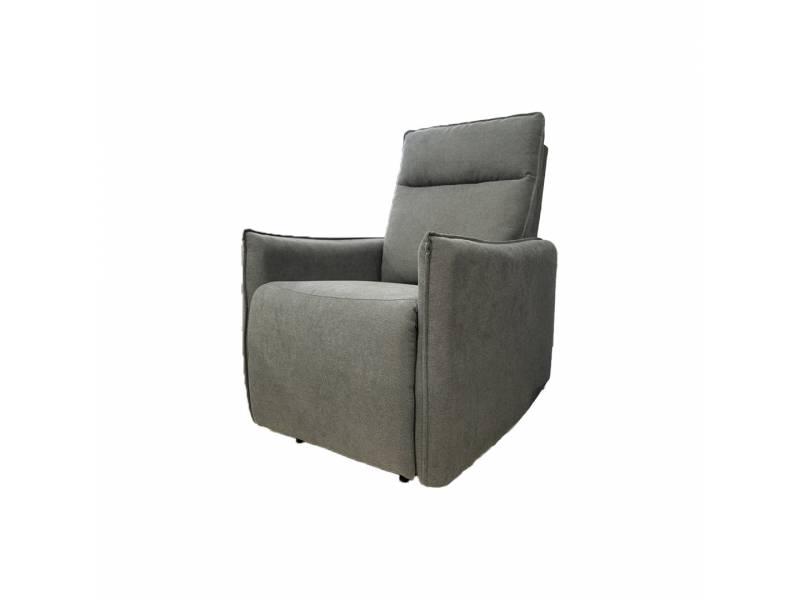 SILLON RECLINABLE SALVADOR 1 CUERPO GRIS SX-81226-1