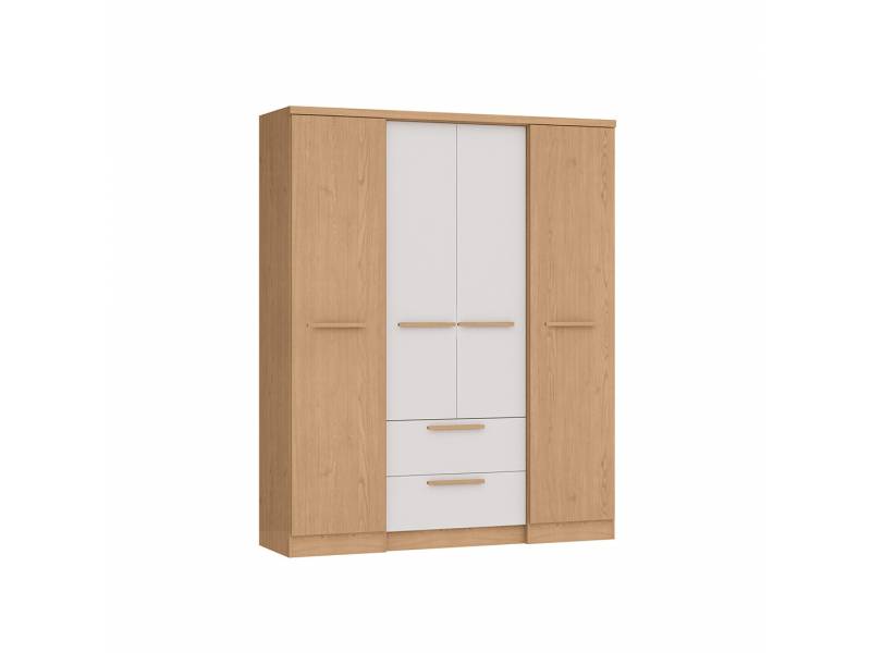 ROPERO ASPEN 4 PTAS BLANCO AVELLANA 3262  AB