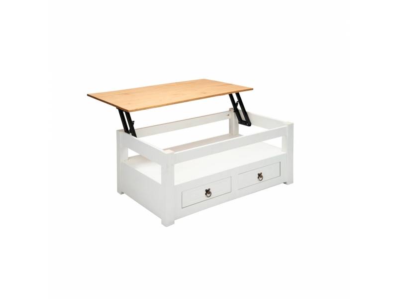 MESA DE LIVING ARTICULADA BLANCO - MEX040
