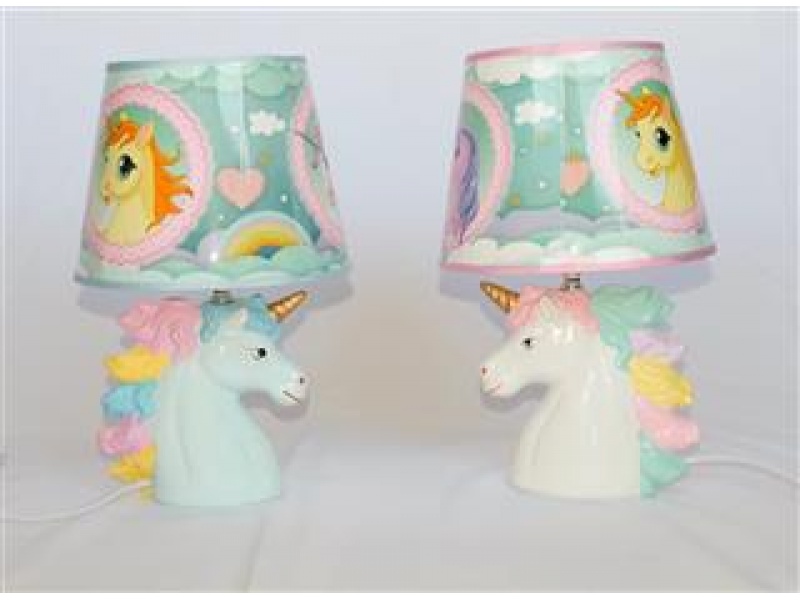 LAMPARA DE MESA UNICORNIO INFANTIL - CR 080