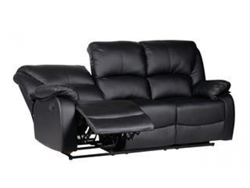 SILLON RECLINABLE 3 CUERPOS SAN JUAN SX-8197-3 - NEGRO