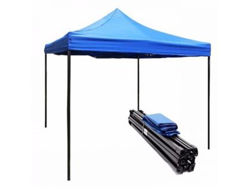 GAZEBO PATAGONIA AUTOARMABLE IMPERMEABLE 3X3 AZUL / UL 1021