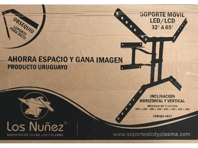 SOPORTE PARA TV LOS NUEZ  DE 32" A 65"