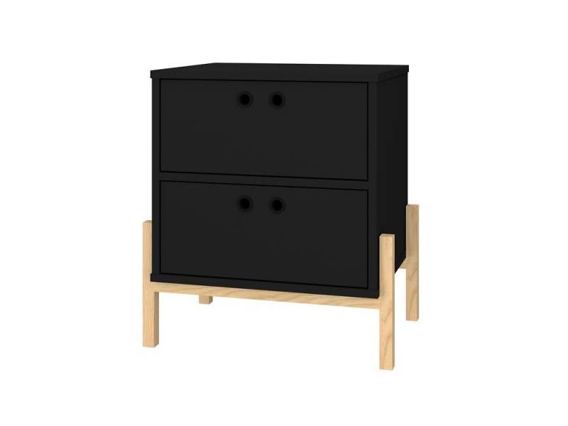 MESA DE LUZ NEGRO PINO BCR 11-182 BRV