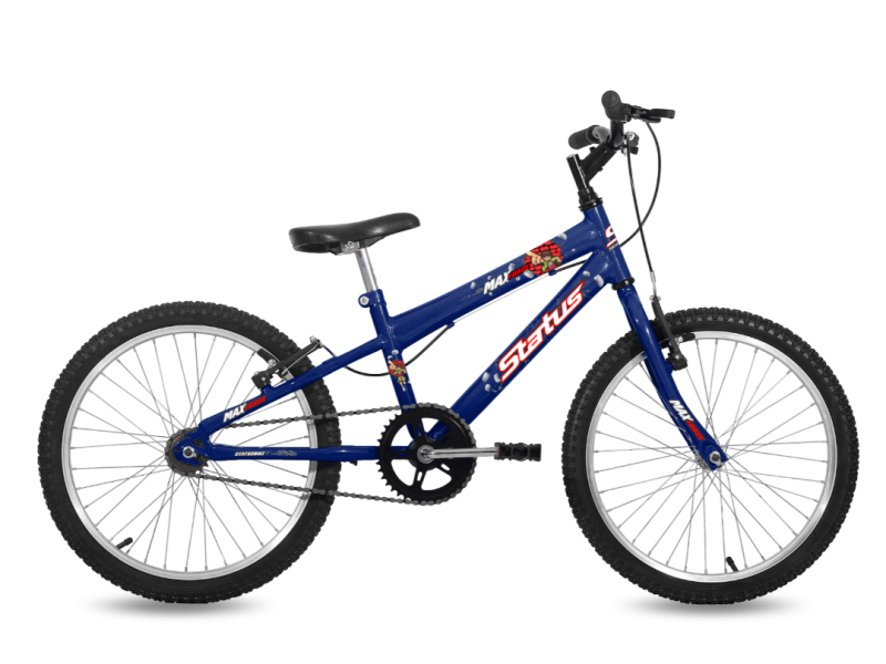 BICICLETA MTB STATUS ROD.20 DE VARON MAX FORCE AZUL