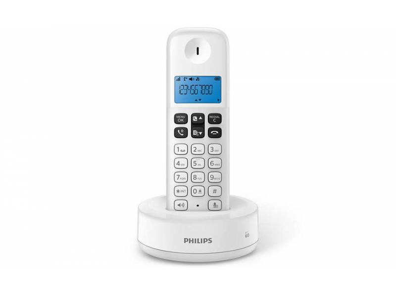 TELEFONO INALAMABRICO PHILIPS D1311W/77 BLANCO